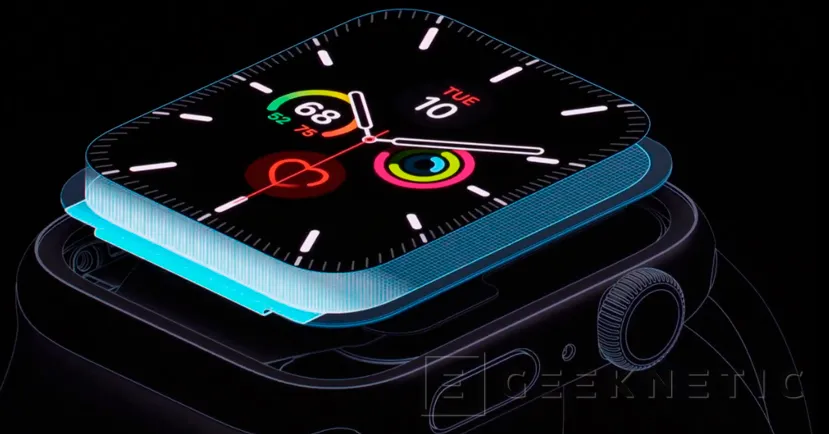 Geeknetic Apple lanza el reloj inteligente Watch Series 5 con pantalla retina Always-On ajustable entre 1 y 60 Hz 1