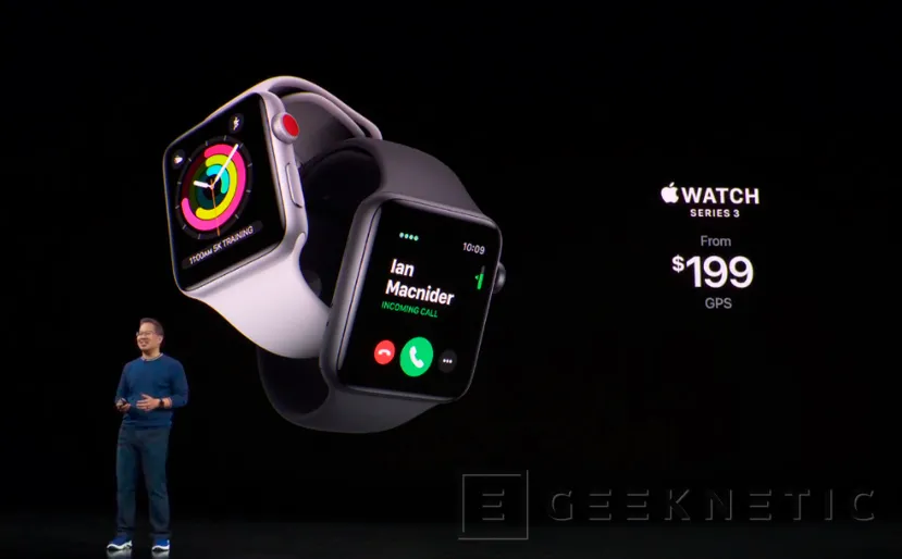 Geeknetic Apple lanza el reloj inteligente Watch Series 5 con pantalla retina Always-On ajustable entre 1 y 60 Hz 4