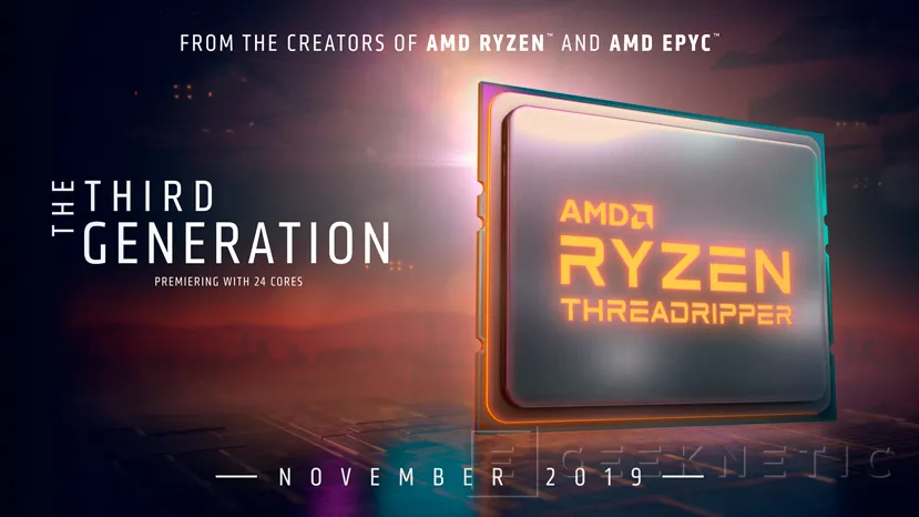 Geeknetic El AMD Ryzen 9 3950X llegará en noviembre junto a los primeros Threadripper de 24 núcleos basados en Zen 2 1