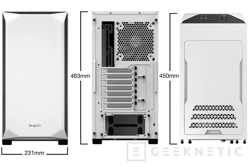 Geeknetic La BeQuiet! Pure Base 500 se presentan con un diseño compacto y capacidad para radiadores de 360mm 1