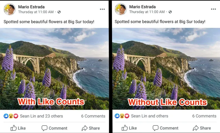 Geeknetic Facebook se une a la tendencia de ocultar los likes: En Australia ya no los pueden ver 1