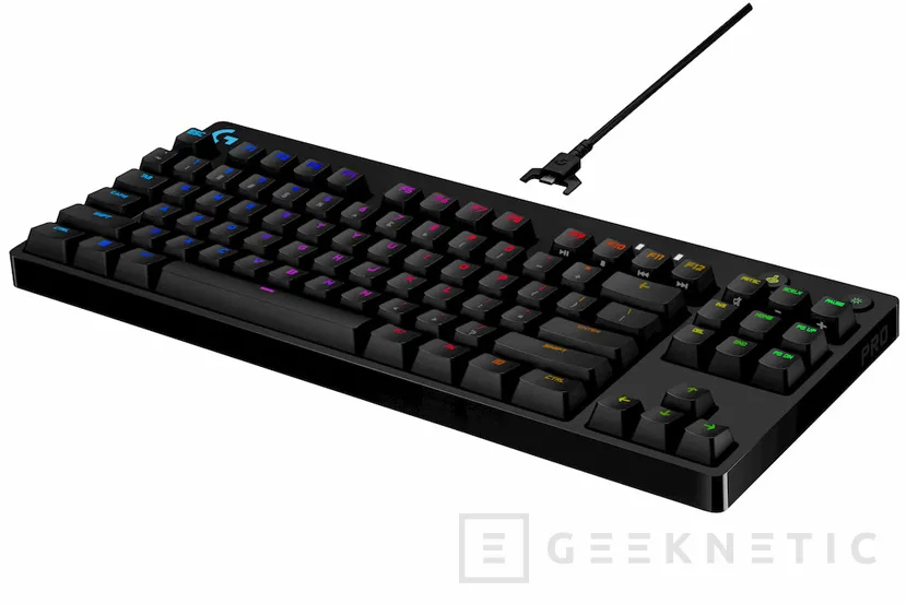 Geeknetic Logitech lanza el teclado mecánico gaming Pro X con interruptores configurables en sus teclas 2