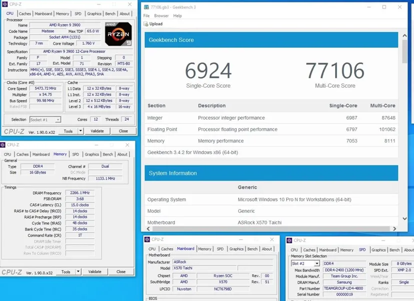Geeknetic El AMD Ryzen 9 3900 existe y ya ha obtenido dos records de overclock bajo LN2 3