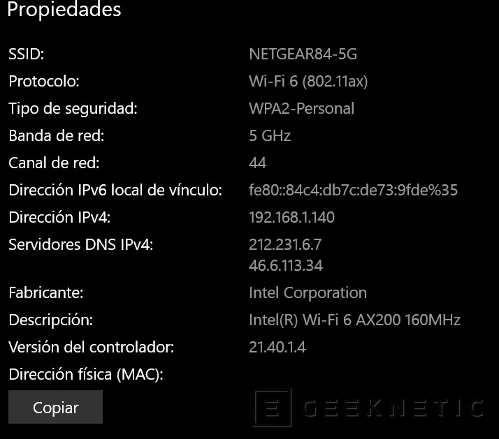 Geeknetic Cómo actualizar tu portátil a WiFi 6 o WiFi AX por menos de 30 euros 10