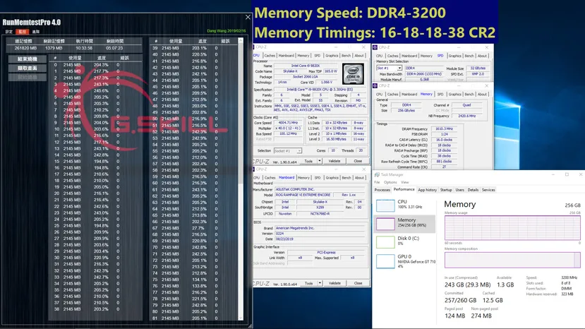 Geeknetic G.SKILL introduce kits de memoria RAM DDR4 de hasta 256 GB @4000 MHz y CL 18 con módulos de 32 GB de capacidad 4