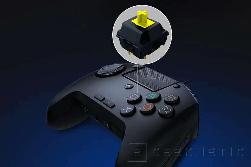 Geeknetic Razer Raion: gamepad pro para PS4 y PC con interruptores mecánicos y cruceta táctil para juegos arcade 3