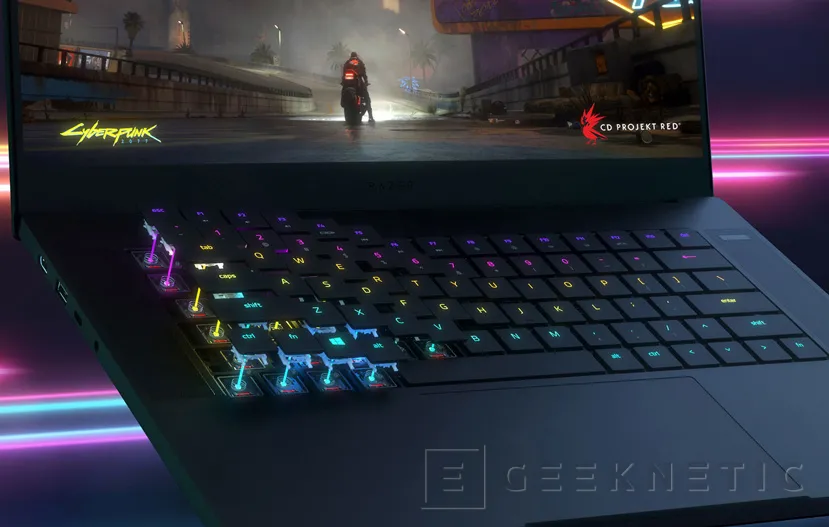 Geeknetic Razer introduce el primer teclado óptico del mundo para portátil con el gaming Blade 15 Advanced 2