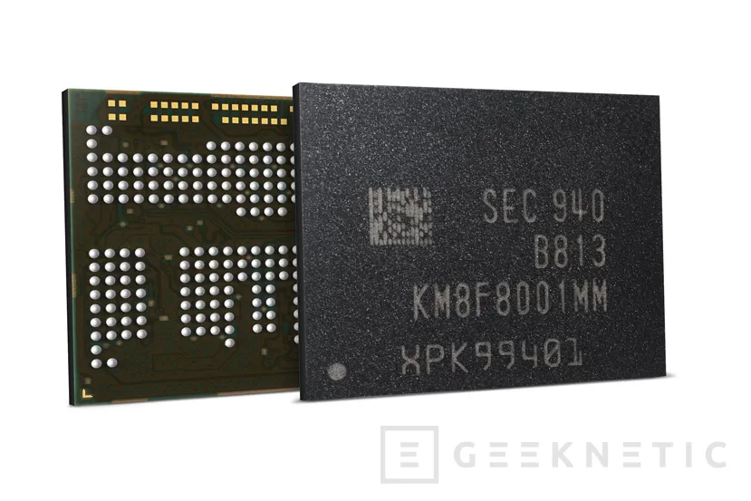 Geeknetic Samsung anuncia sus nuevos chips con memoria RAM y almacenamiento NAND en el mismo empaquetado 1