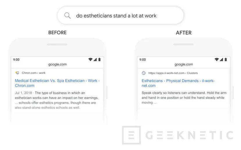 Geeknetic Google ha mejorado su motor de búsqueda para interpretar mejor lo que los usuarios escriben 2
