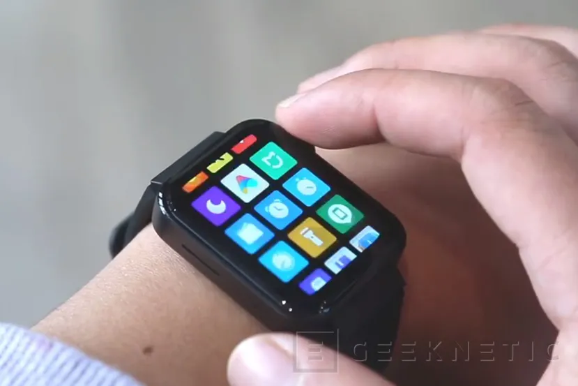 Geeknetic El Xiaomi Mi Watch se deja ver en video con MIUI for Watch 1