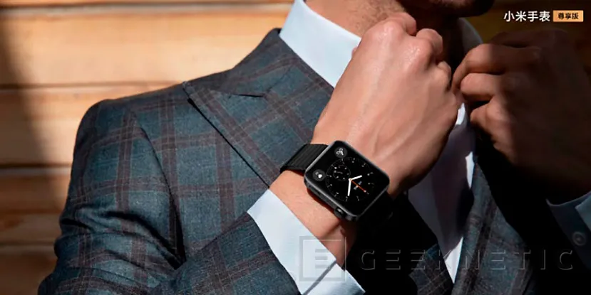 Geeknetic El Xiaomi Mi Watch hace uso de Wear OS con un Snapdragon Wear 3100 bajo la capa MIUI 2