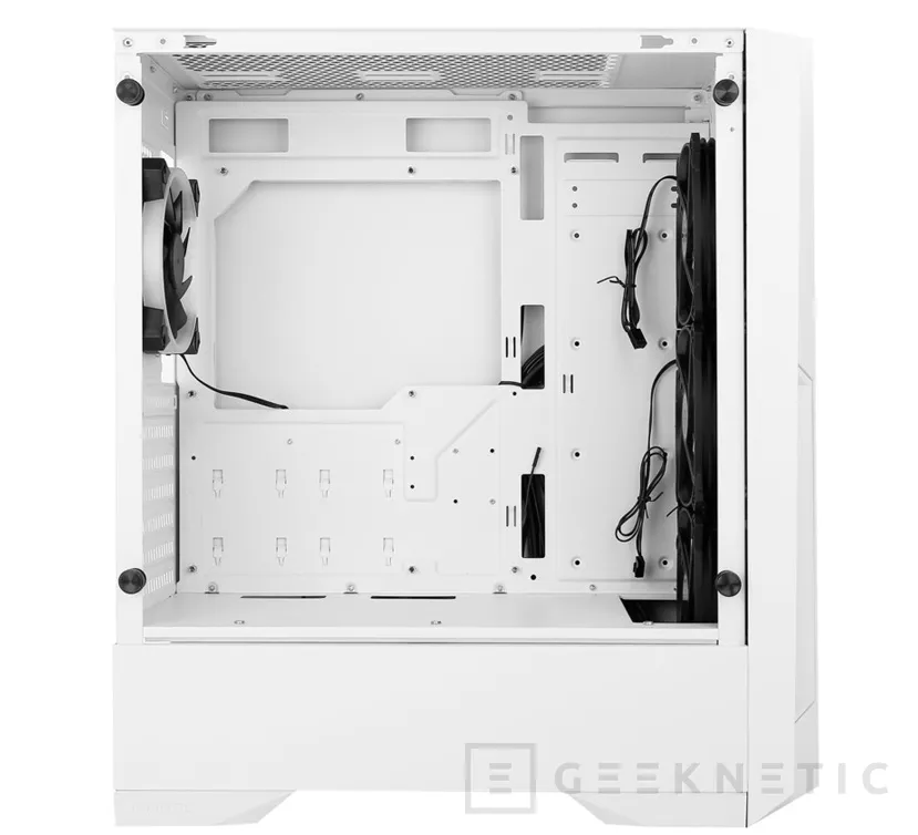 Geeknetic Antec viste de blanco la semitorre DP501 con cristal templado y ARGB por 71 euros 3