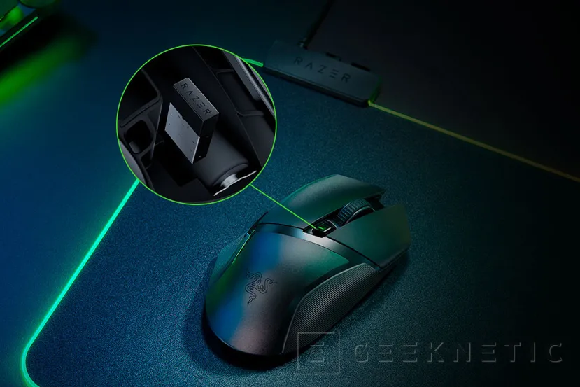 Geeknetic Razer lanza los ratones inalámbricos Basilisk X HyperSpeed y Ultimate con interruptores ópticos y hasta 20000 DPI 5