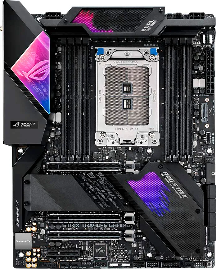 Geeknetic La propuesta de ASUS para los AMD Threadripper 3ª Gen son tres placas base con el chipset AMD TRX40 2
