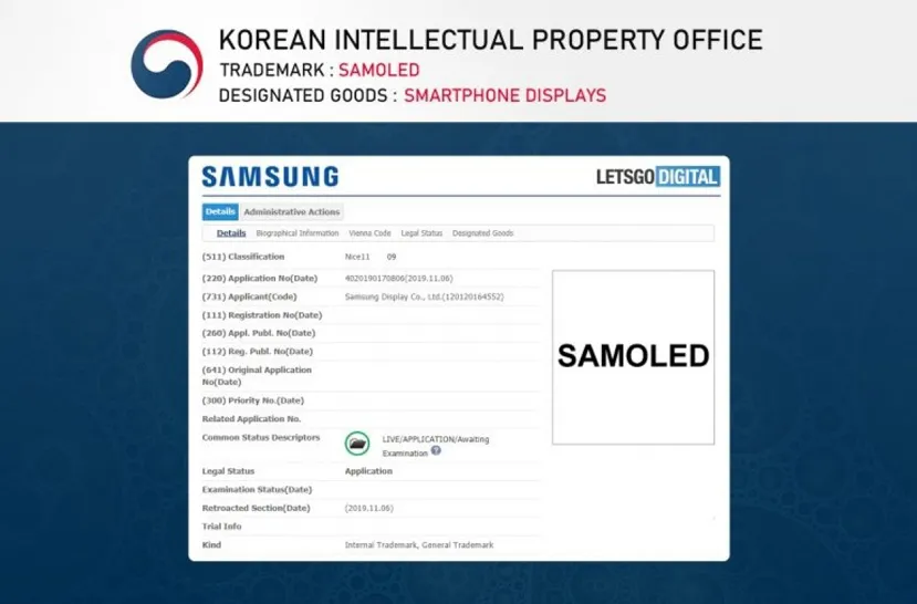 Geeknetic Samsung patenta la pantalla SAMOLED para sus Galaxy S11 1