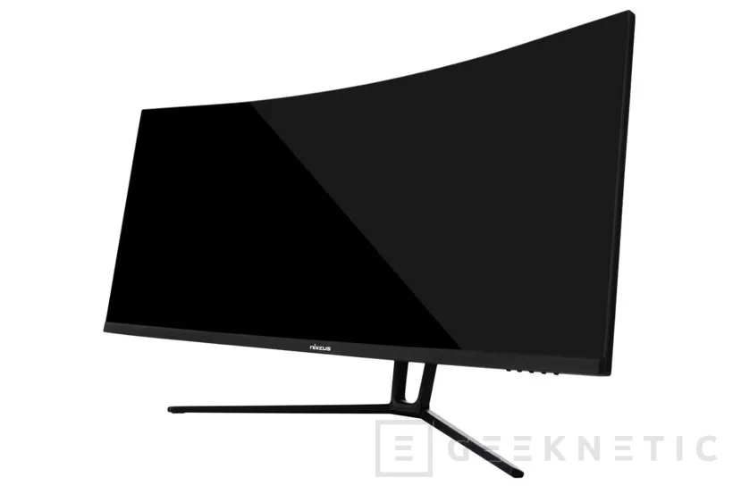 Geeknetic Nixeus ofrece el monitor curvo ultra panorámico EDG 34 con panel VA de 34”, 144 Hz y FreeSync por 499 dólares 1
