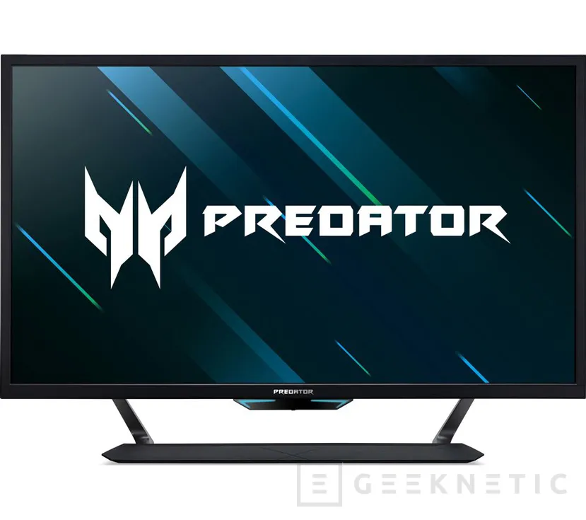 Geeknetic Acer Predator CG437K P: un monitor gaming de 43 pulgadas con panel VA, HDR1000, resolución 4K, 144 Hz y compatible con G-Sync y FreeSync 2
