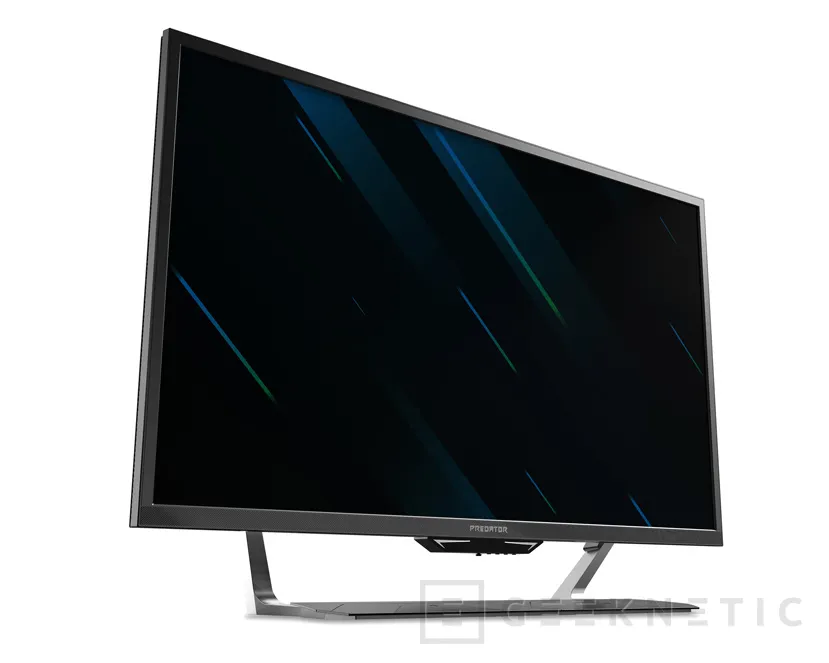 Geeknetic Acer Predator CG437K P: un monitor gaming de 43 pulgadas con panel VA, HDR1000, resolución 4K, 144 Hz y compatible con G-Sync y FreeSync 3