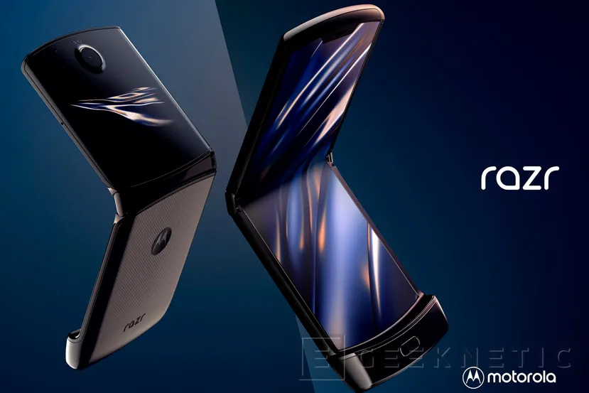 Geeknetic El mítico Motorola Razr se pone al día con pantalla plegable, llegará en enero por 1.500 dólares 1