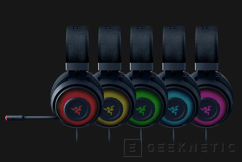 Geeknetic Los auriculares gaming Razer Kraken Ultimate incorporan micrófono con cancelación de ruido y sonido virtual 7.1 2