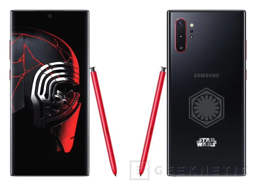 Geeknetic Samsung presenta la edición especial Star Wars del Galaxy Note 10 Plus e incluye los Galaxy Buds de regalo 2