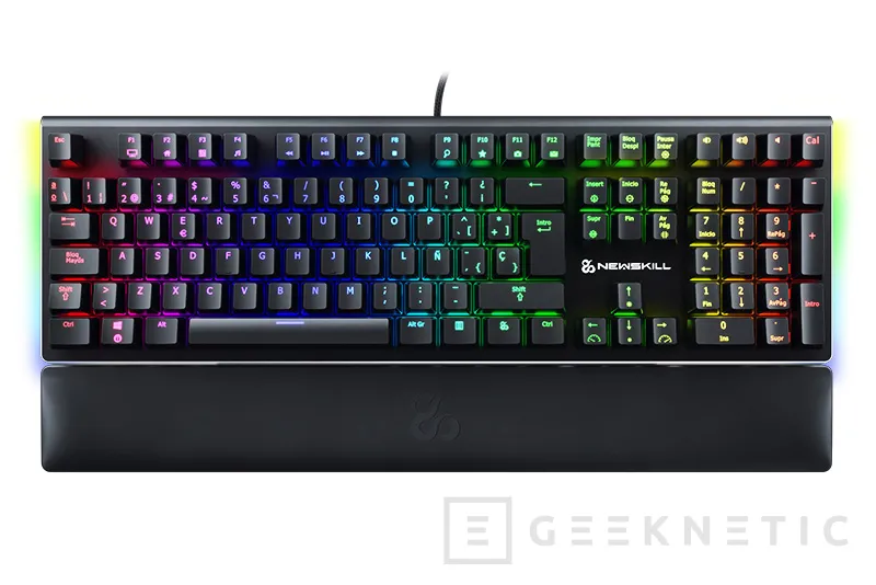 Geeknetic Retroiluminación RGB y tecnología anti-ghosting en los nuevos teclados mecánicos de Newskill  1