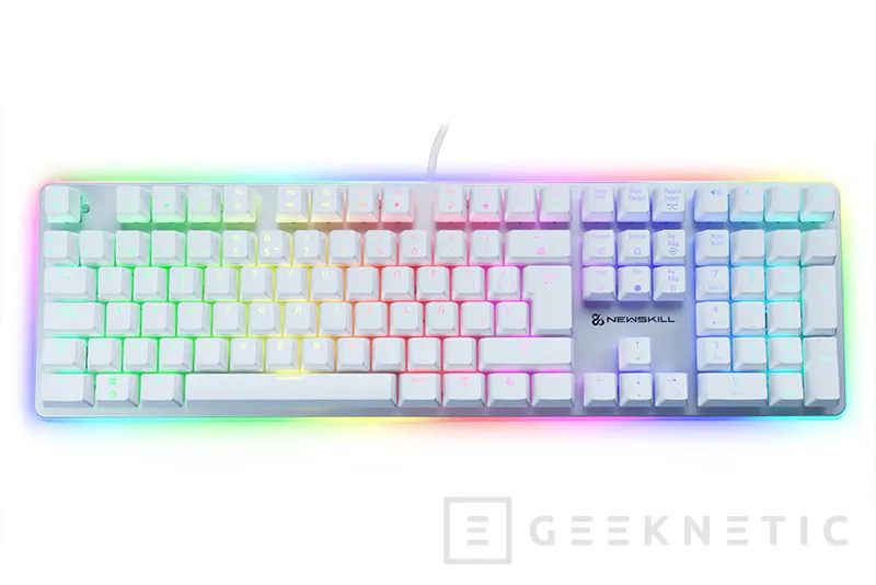Geeknetic Retroiluminación RGB y tecnología anti-ghosting en los nuevos teclados mecánicos de Newskill  4