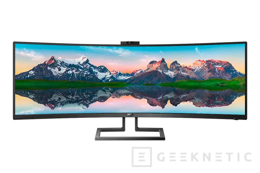 Geeknetic El Philips 439P9H es un monitor curvado de 43&quot; con formato &quot;super ultra wide&quot; de 32:10 2
