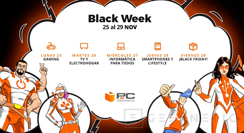Geeknetic Empieza el miércoles de ofertas en informática del Black Friday 2019 de PcComponentes 1