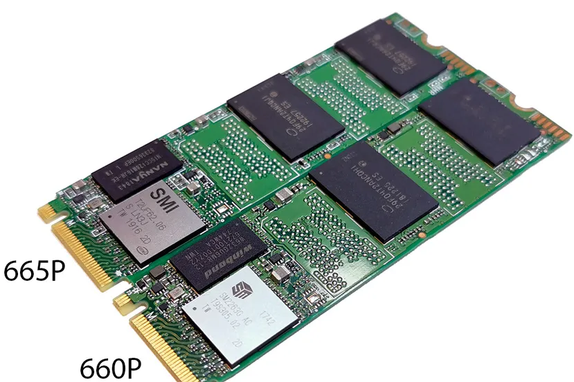 Geeknetic Intel lanza las unidades M.2 NVMe SSD 665p con 3D QLC NAND de 96 capas y 2000 MB/s de velocidad 1