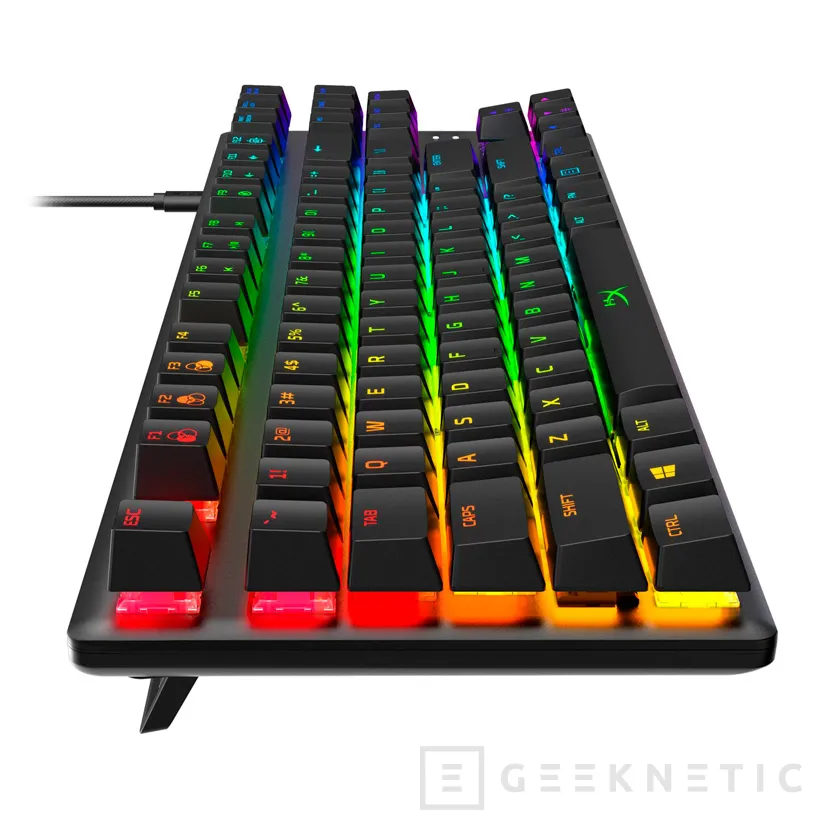 Geeknetic HyperX lanza el teclado mecánico Alloy Origins Core en formato TKL con interruptores propios y cuerpo de aluminio 2