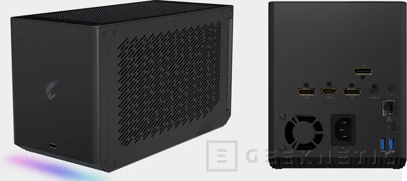 Geeknetic La Gigabyte Aorus RTX 2080 Ti Gaming Box integra un sistema de refrigeración líquida a un precio de 1500 dólares 1