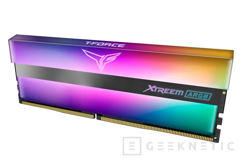 Geeknetic TeamGroup lanza sus memorias DDR4 T-FORCE XTREEM con ARGB y hasta 4.800 MHz 1