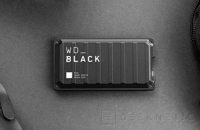 Geeknetic Western Digital lanza el WD_Black P50 con hasta 2 TB y 20 Gbps haciendo uso de USB-C 3.2 Gen2x2 2