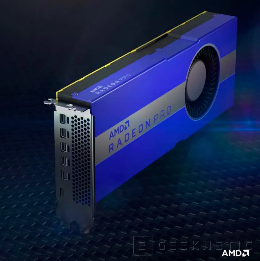 Geeknetic AMD anuncia la tarjeta gráfica profesional Radeon Pro W5700X con 16GB de memoria GDDR6 y capaz de 9.5 TFLOPS 1