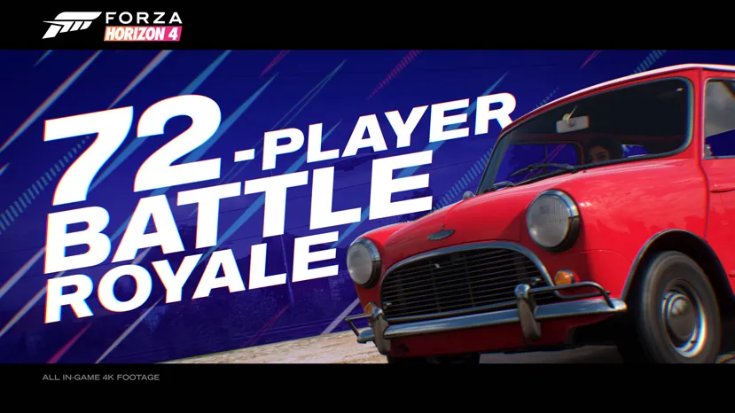 Geeknetic El próximo juego en recibir un modo Battle Royale es Forza Horizon 4, y carece de violencia 1