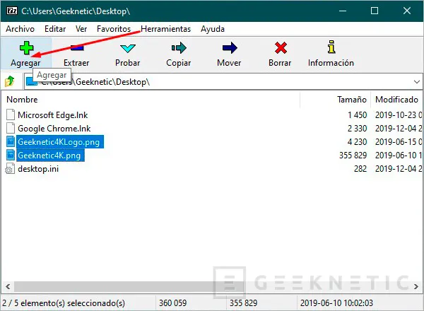 Geeknetic Cómo comprimir archivos a 7z con 7Zip en Windows 5