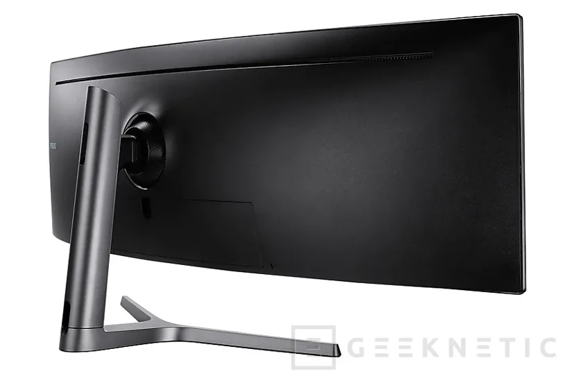 Geeknetic Samsung lanza el gigantesco monitor gaming de 49” ultra-panorámico C49RG9 con HDR1000, 120 Hz y compatible con G-Sync y FreeSync2 por 1399€ 3
