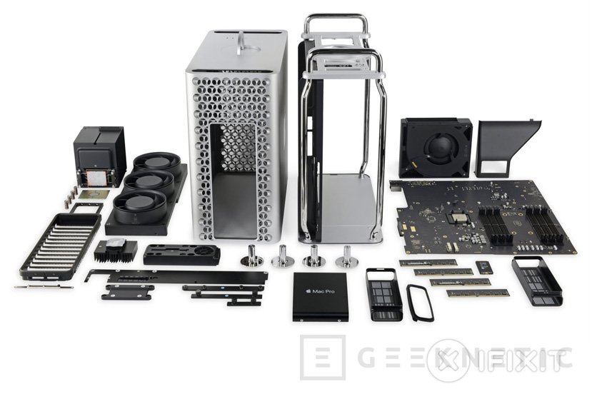 Geeknetic El Mac Pro 2019 recibe una puntuación de reparabilidad de 9 sobre 10 en iFixit, convirtiéndolo en el Mac más sencillo de reparar 2