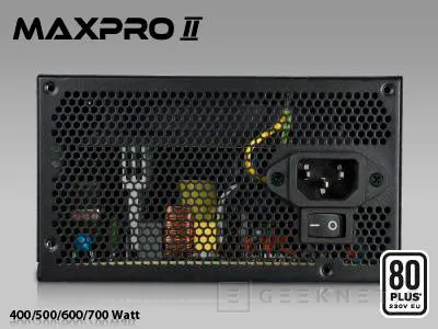 Geeknetic Las fuentes Enermax MaxPro II de hasta 700 W salen a la venta desde 40 Euros 2
