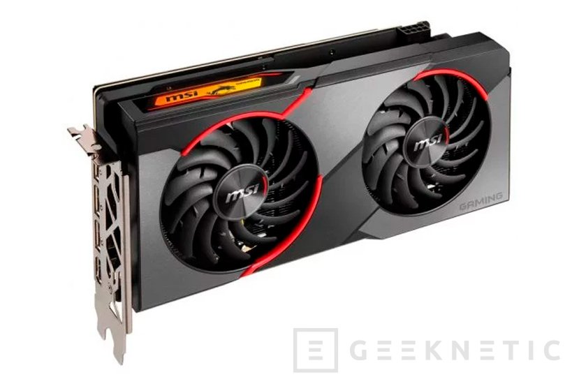 MSI Radeon RX 5500 XT MECH 4G OC 本体 MSI anuncia sus Radeon RX 5500 XT GAMING y MECH Series con diseños