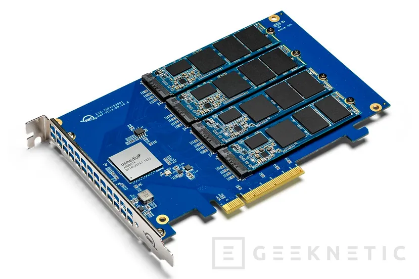 Geeknetic Hasta 8TB y más de 6000 MB/s en los nuevos Accelsior 4M2 PCIe 3.0 M.2 NVMe SSD de OWC 2