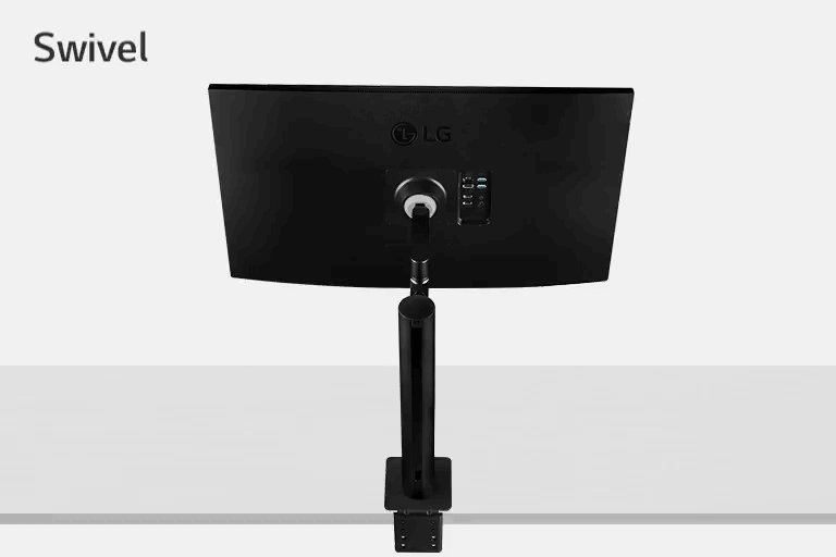 Geeknetic El monitor LG UltraFine Ergo 32UN880 incorpora una peana con multitud de movimientos para ajustarse perfectamente 2