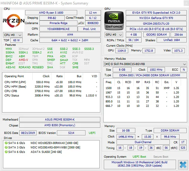 Geeknetic Algunos AMD Ryzen 5 1600 se están vendiendo fabricados a 12 nanómetros  1