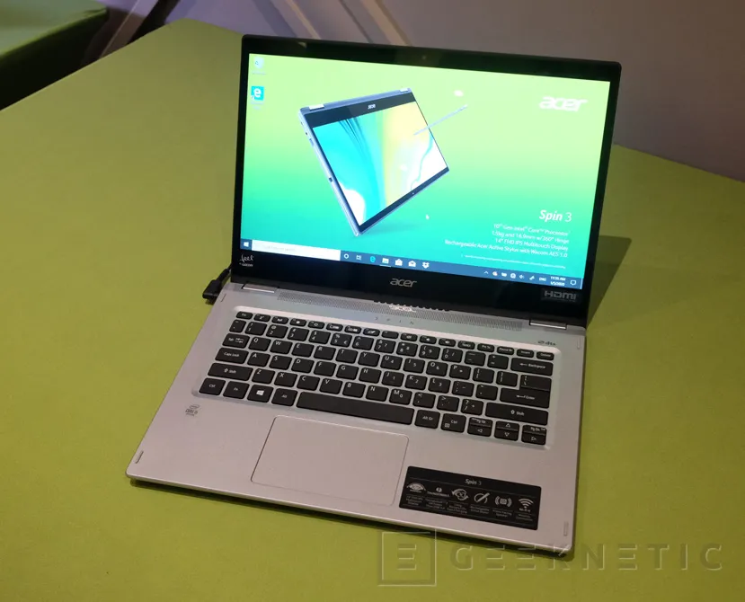 Geeknetic Acer Spin es el nuevo convertible de 14.9 mm que incluye el Acer Active Stylus con tecnología de Wacom 2