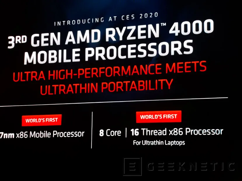 Geeknetic El AMD Ryzen 7 4800U con 8 núcleos Zen 2 es el el procesador más potente para portátiles ultrafinos 3