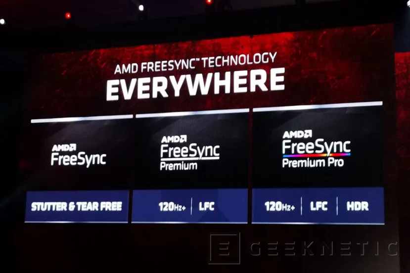 Geeknetic AMD FreeSync Premium Pro nos trae todas las bondades de Freesync junto a capacidades HDR 1