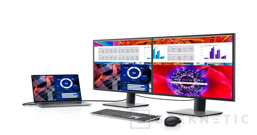 Geeknetic Los nuevos monitores Dell UltraSharp con USB-C son capaces de cargar un portátil mientras reciben imagen sobre el mismo cable 5