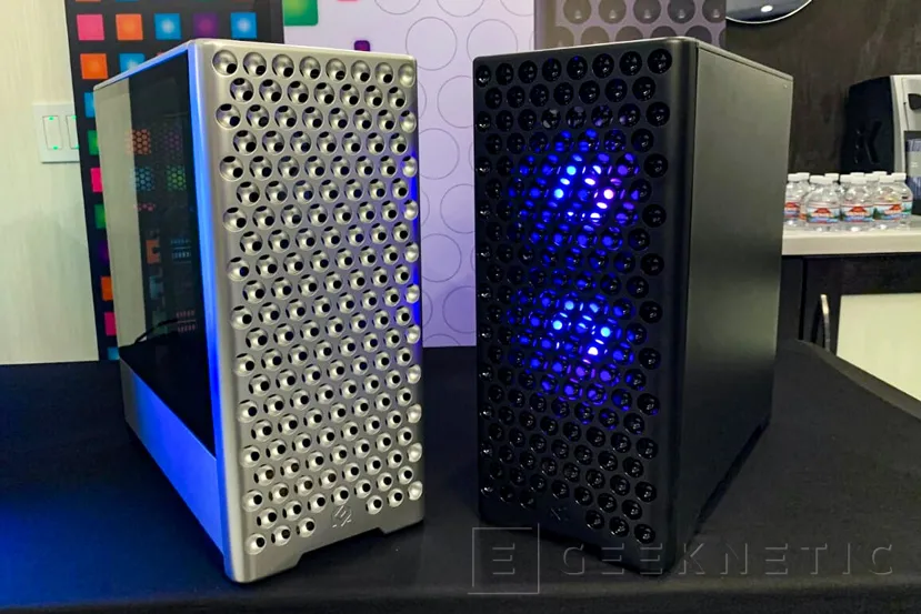 Geeknetic MetallicGear muestra dos de sus nuevos diseños en el CES con un frontal LED personalizable 1