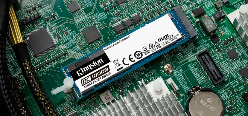 Geeknetic Kingston anuncia sus SSD NVMe DC1000B con protección anti pérdida de energía PLP  para centros de datos  2
